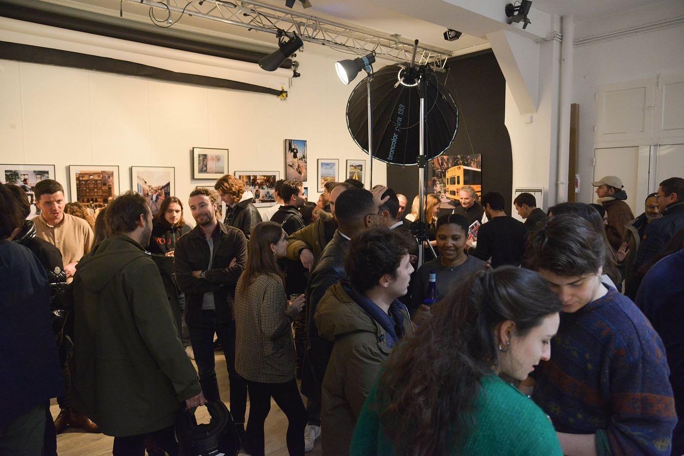 C'était à cause du soleil — exhibit