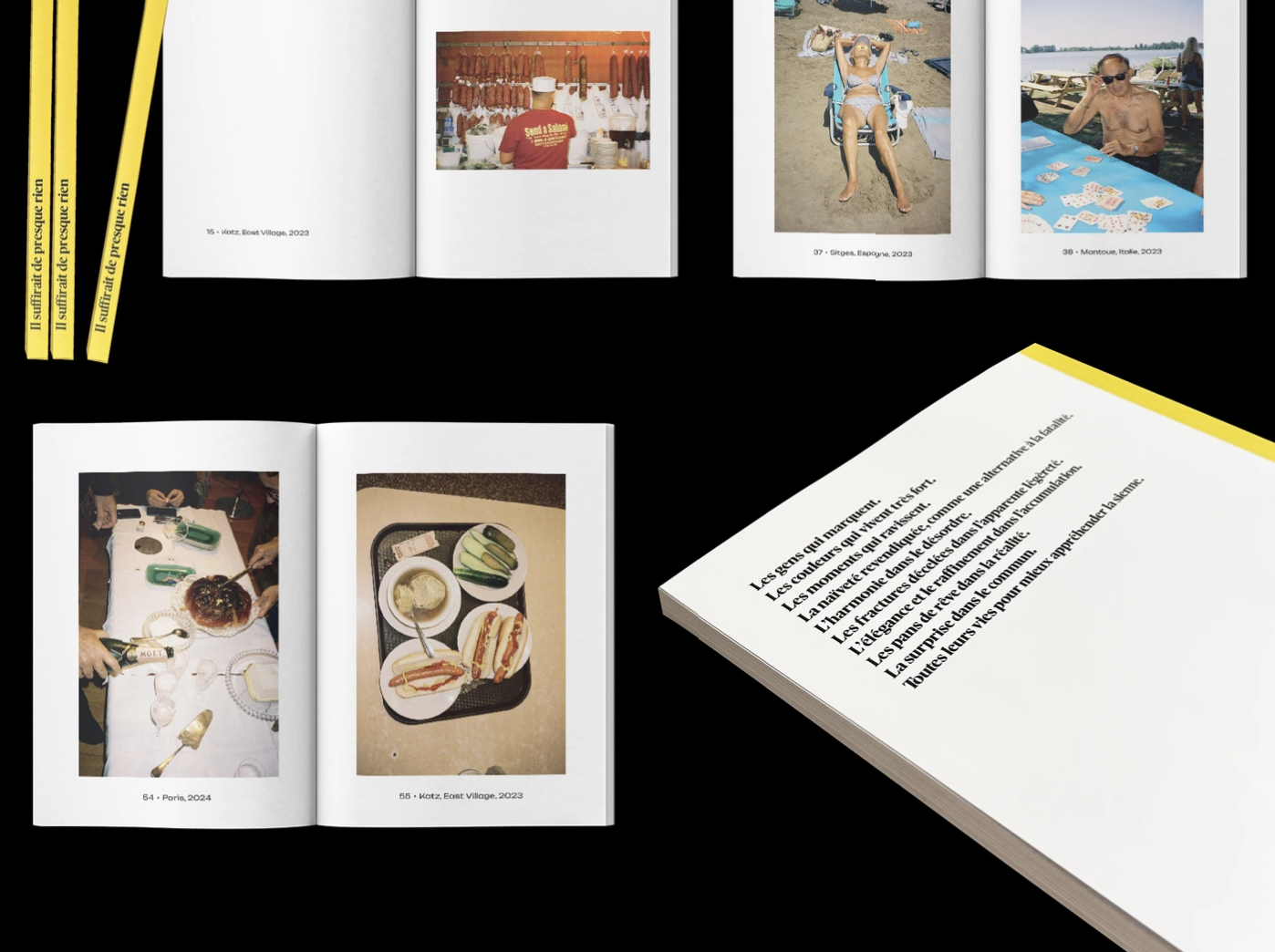 Il suffirait de presque rien — publication